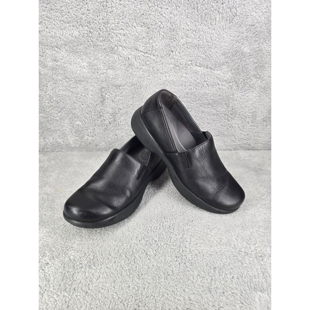 Dansko Ellie Slip-On Sneaker Women Black Leather 41EU 10-10.5(US)